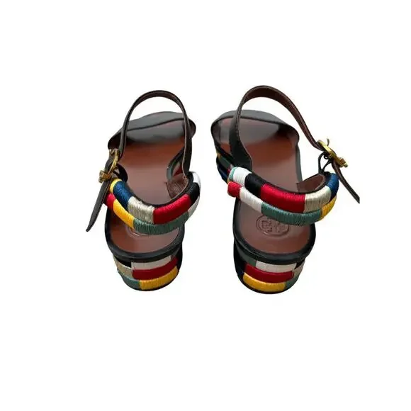 Tory Burch Camilla Platform Sandal - Size 7 - Picture 2 of 4